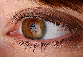 Die Sehfähigkeit des Diabetikers ist in Gefahr